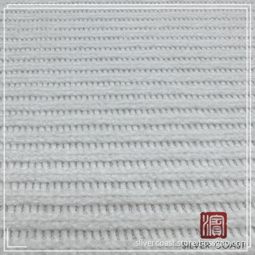 Solid Color 100% Polyester Chenille Rib P/D Fabric